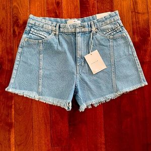 KanCan fray bottom denim shorts size 9/28 NWT